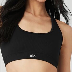 ALO Yoga Black Sports Bra